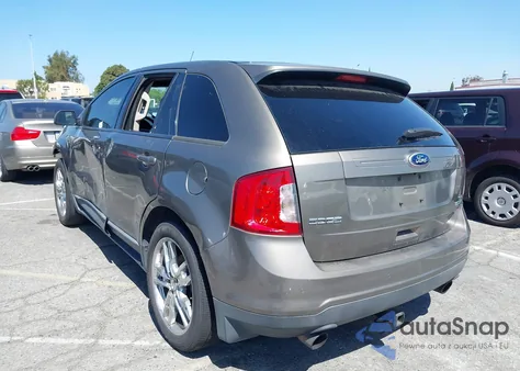 2012 Ford Edge Sel из США, поврежденный, VIN 2FMDK3J93CBA92519